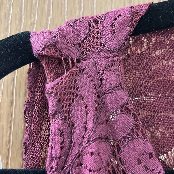 Jasmine Galleria Floor Length Burgundy Formal Dress - Picture 6 of 6